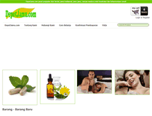 Tablet Screenshot of depotjamu.com